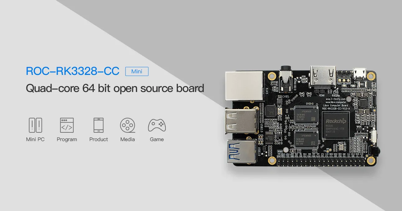 Comprehensive Documentation for ROC-RK3328-CC by Firefly Team